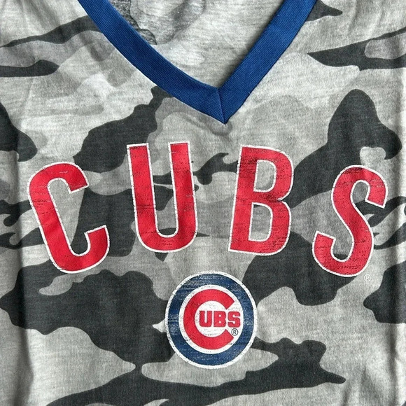 Chicago Cubs Camo T-shirt | Chicago Cubs | Cubs Baseball | Camo | MLB | Baseball - Picture 2 of 8